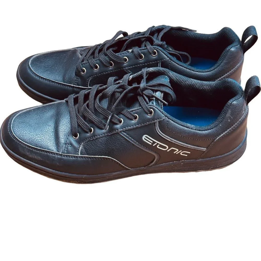 Etonic Mens Golf Shoes Sneakers Color Black Sz 10.5 Eur 44 Uk 9.5 Sku 2333